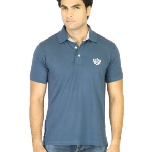 Proline Men Blue Polo T-shirt
