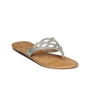 Catwalk Women Silver Toned Flats