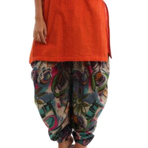 Shree Women Navy Blue & Pink Jodhpuri Salwar