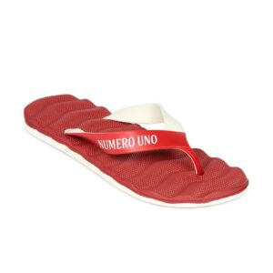 Numero Uno Men Red Flip Flop