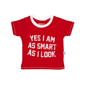 Doodle Boy Casual Red Tshirts