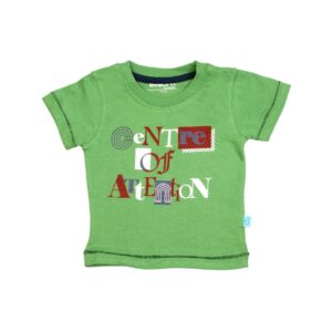 Doodle Boy Little Boy Green Tshirts