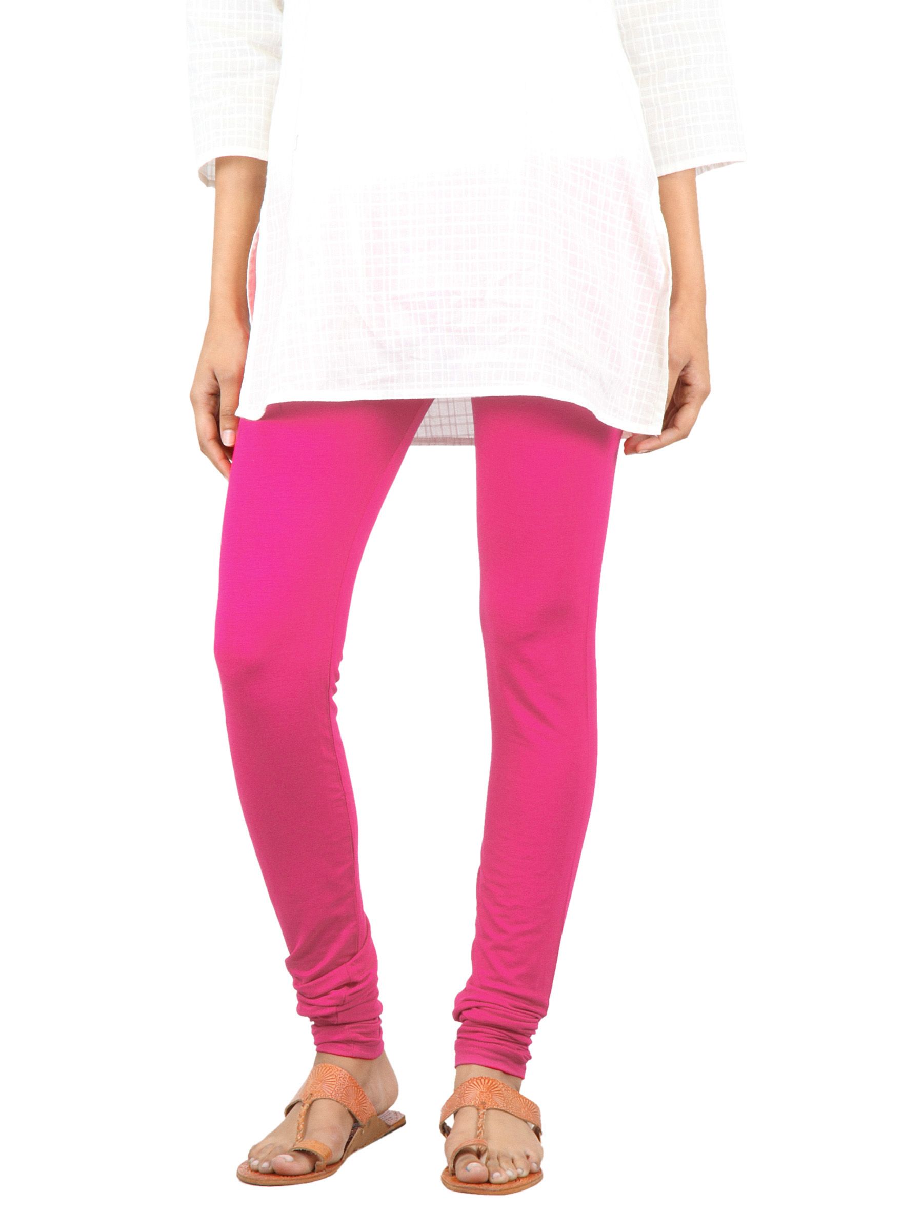 Myntra Women Dark Pink Leggings