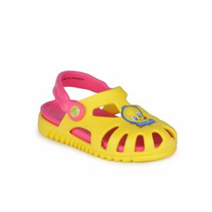 Warner Bros Kids Unisex Yellow Sandals
