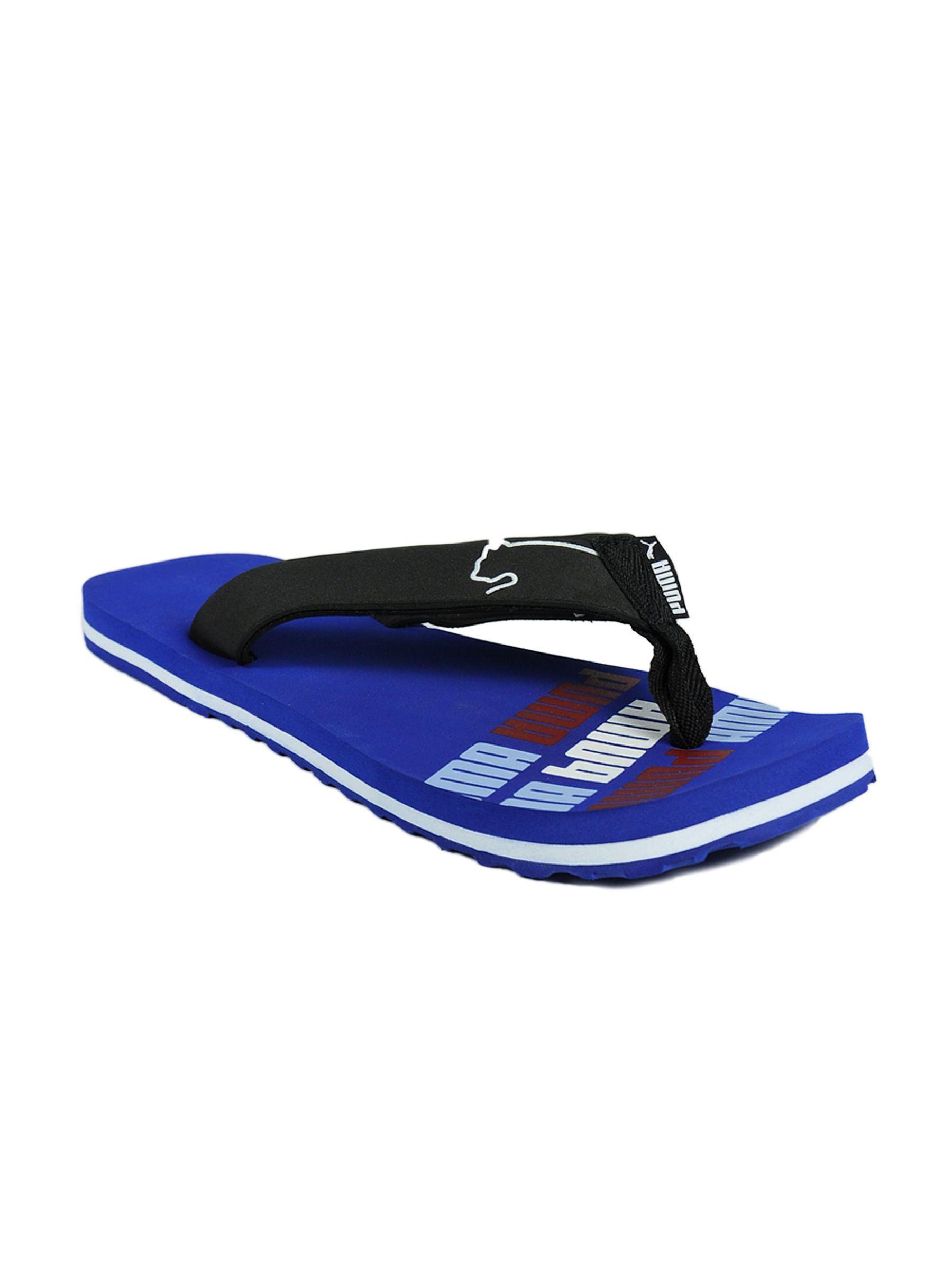 Puma Unisex Puma Flips Blue Flip Flops