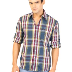 Lee Men Check Blue Shirts