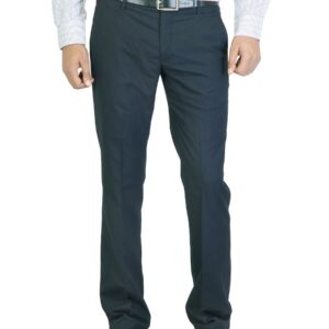 Arrow Men Navy Blue Trousers