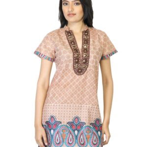 Aneri Women Komal Brown Kurta