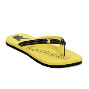 Playboy Men Yellow Casual Flip Flops