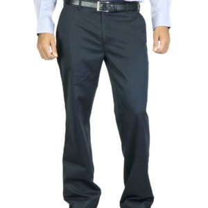 Indigo Nation Men Solid Blue Trousers