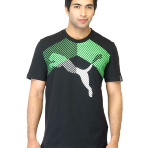 Puma Men Graphic Black T-shirt