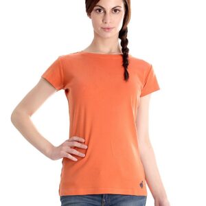 Femella Women Orange T-shirt