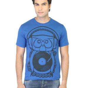 Peter England Men Blue Casual T-shirt