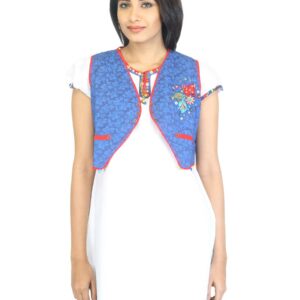 BIBA Women White Kurta