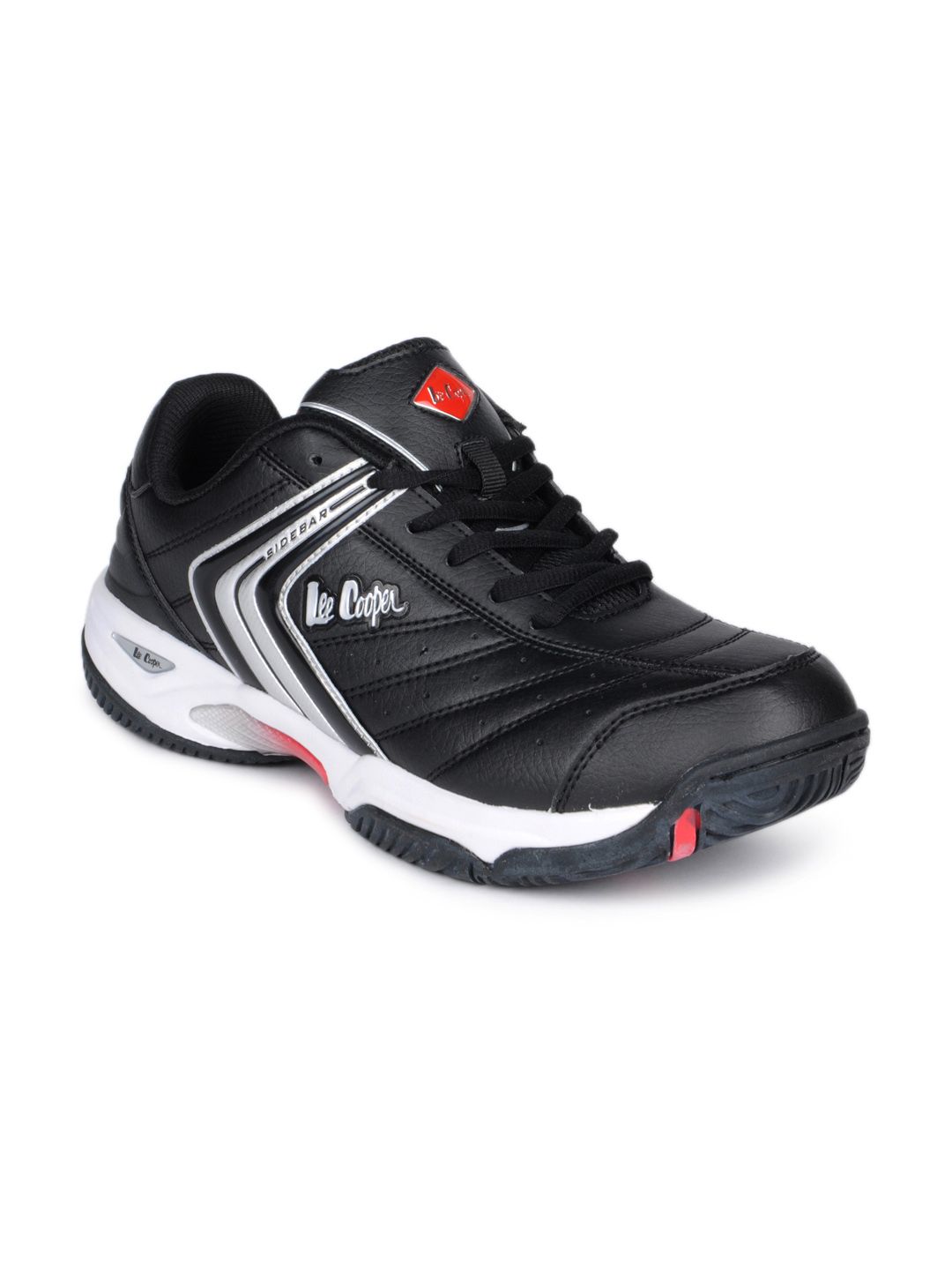 Lee Cooper Men Black Sports Shoes