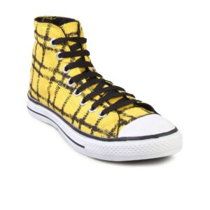 Converse Unisex CT Stitch Print HI Yellow Canvas Shoe