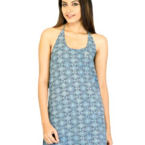 Mother Earth Women Classic Blue Kurtas