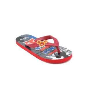 Disney Unisex Kids Only Mickey Red Flip Flops