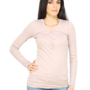 s.Oliver Women Stripes Beige Top