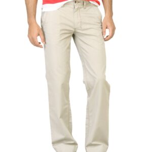 Basics Men Beige Trousers