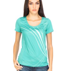 Puma Women TP Graphic Green Tshirts