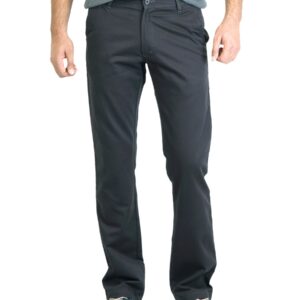 Highlander Men Solid Black Trouser