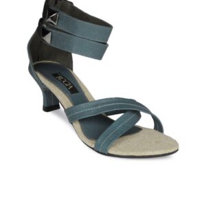 Rocia Women Teal Heels