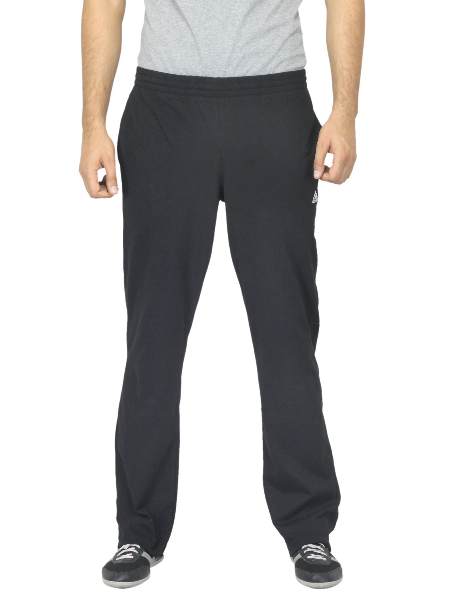 ADIDAS Men Black Track Pants