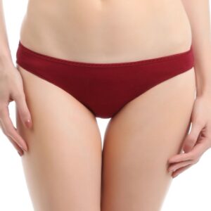 Enamor Women Red Low-Rise Bikini Brief