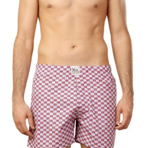 FCUK Red & White Boxers
