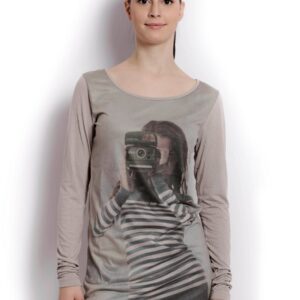 United Colors of Benetton Women Light Winter Brown Tops