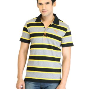 Puma Men Grey Polo Tshirt