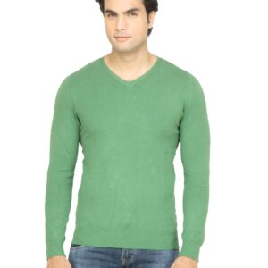 United Colors of Benetton Men Solid Green TShirt
