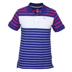 Nike Men Club Pique Blue Polo T-shirt