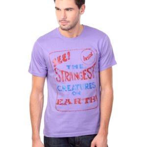 Myntra Men Strangest Purple T-shirt