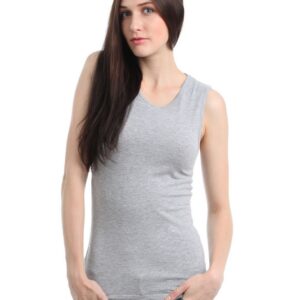 Myntra Women Grey Melange Top