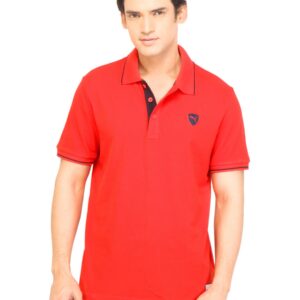 Puma Men GP Buddh Logo Polo Red Tshirts