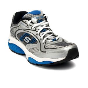 Skechers Men Reliance Silver Sports Shoes
