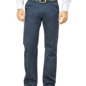 Highlander Men Solid Blue Trouser