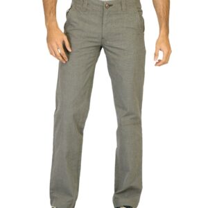 Probase Men Check Black Trousers