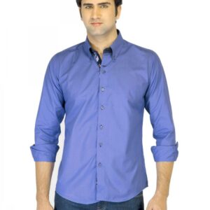 Provogue Men Blue Shirt