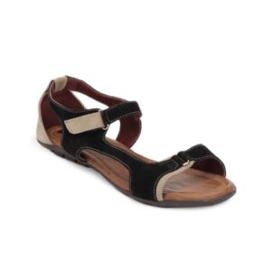 Rocia Women Black Sandals