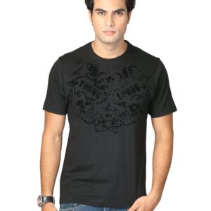 Indigo Nation Men Young Lords Black T-shirt