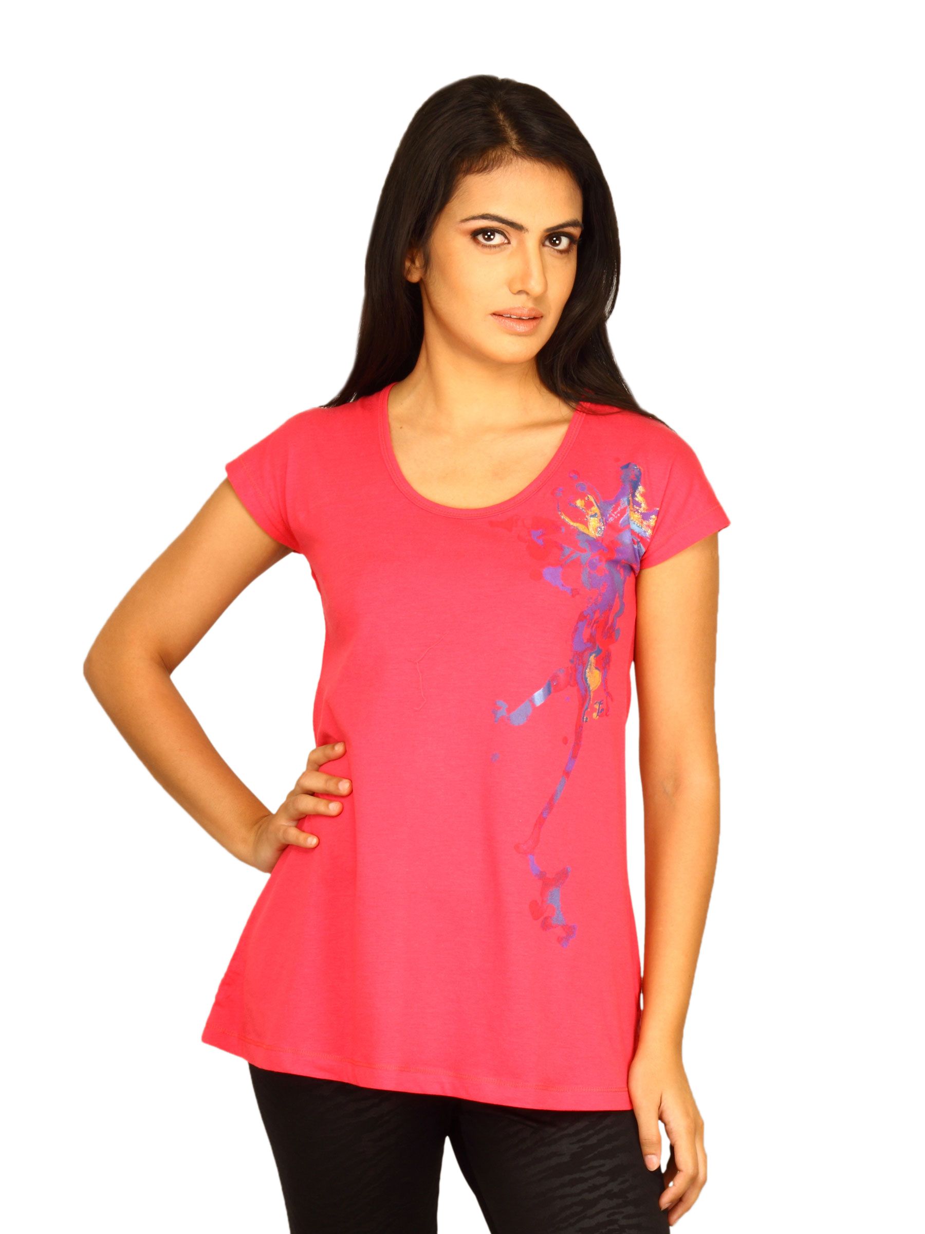 Lee Women Fergie Orange T-shirt
