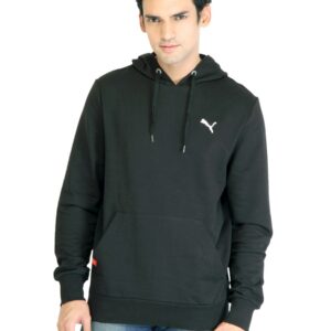 Puma Men Ess Hooded Black Sweatshirt