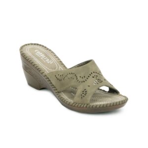 Cobblerz Women Olive Green Sandals