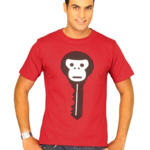 Inkfruit Men's Monkey Red T-shirt