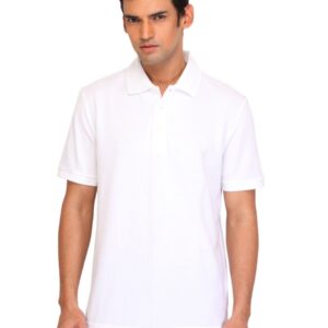 Puma Men White Polo T-shirt
