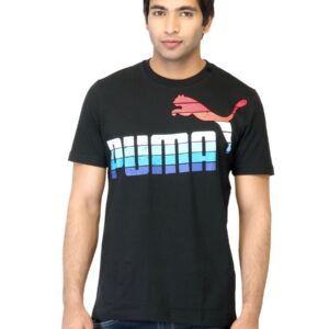 Puma Men Sunbleach Black T-shirt