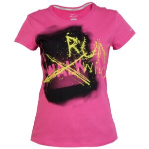 Nike Women Printed Pink Tshirts